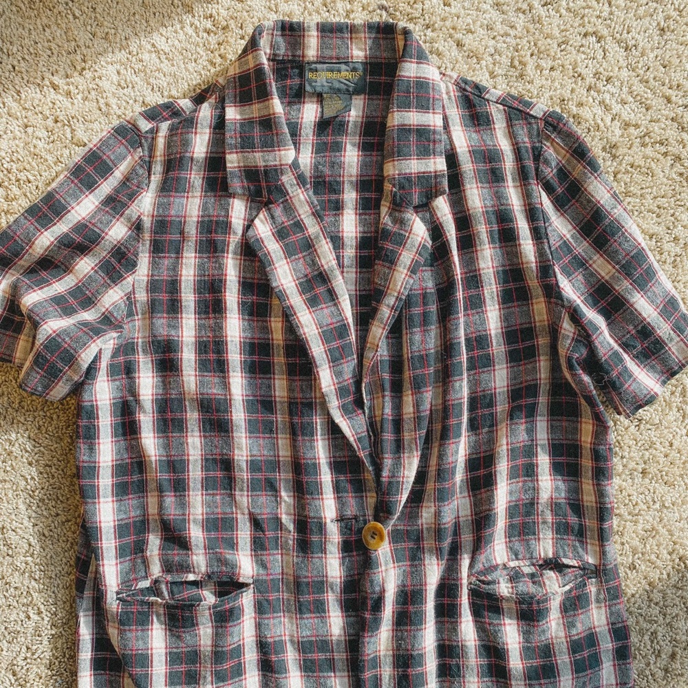 Vintage Short Sleeve Blazer